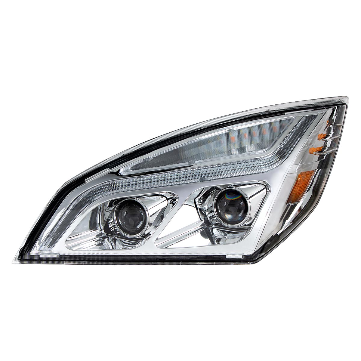 Freightliner Cascadia 2018-2024 LED Projection Headlight with LED Turn and LED Position Light