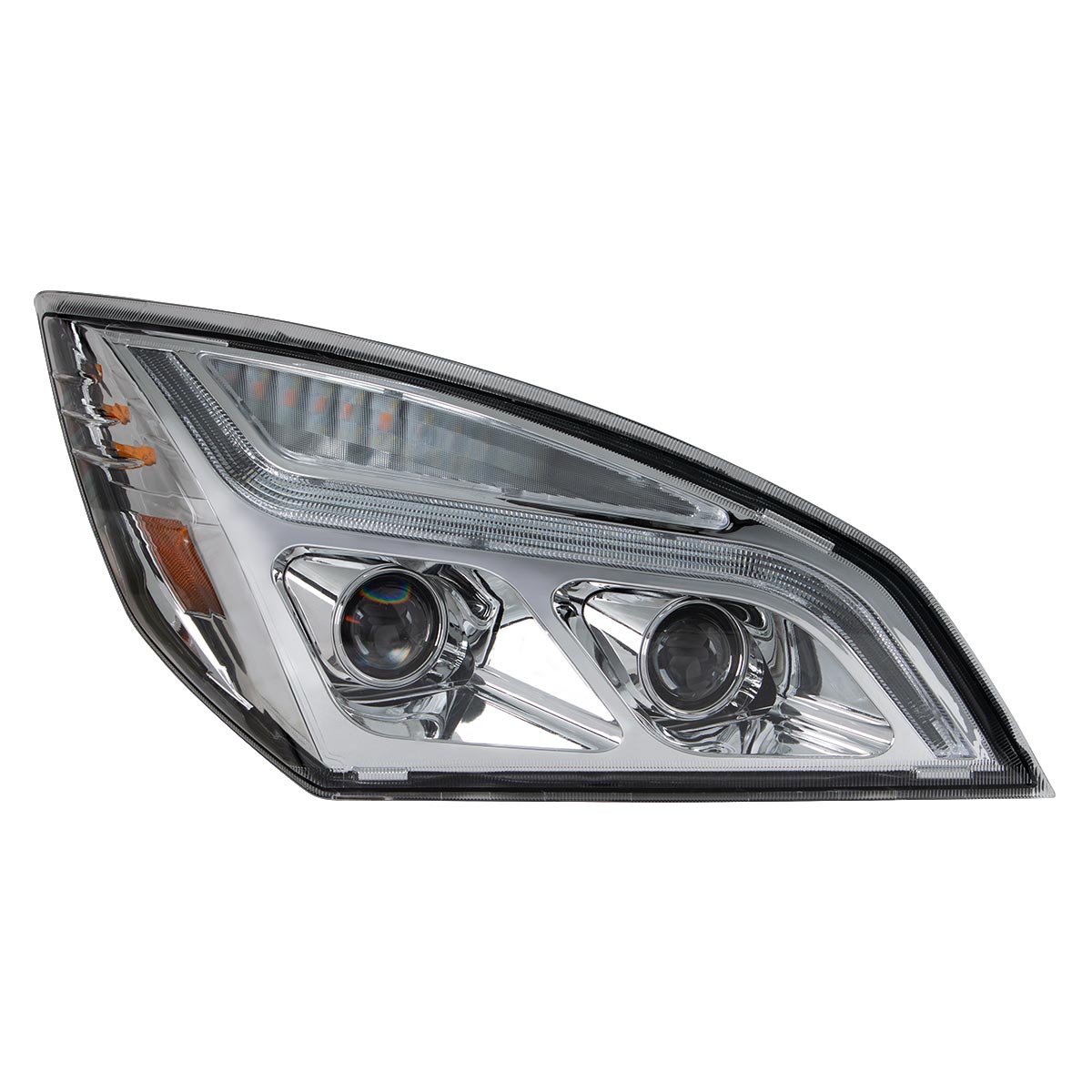 Freightliner Cascadia 2018-2024 LED Projection Headlight with LED Turn and LED Position Light