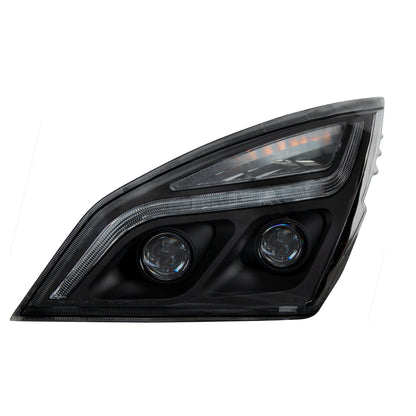Freightliner Cascadia 2018-2024 LED Projection Headlight with LED Turn and LED Position Light