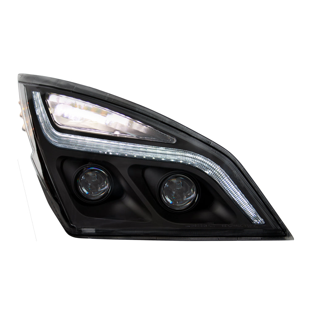 Freightliner Cascadia 2018-2024 LED Projection Headlight with LED Turn and LED Position Light
