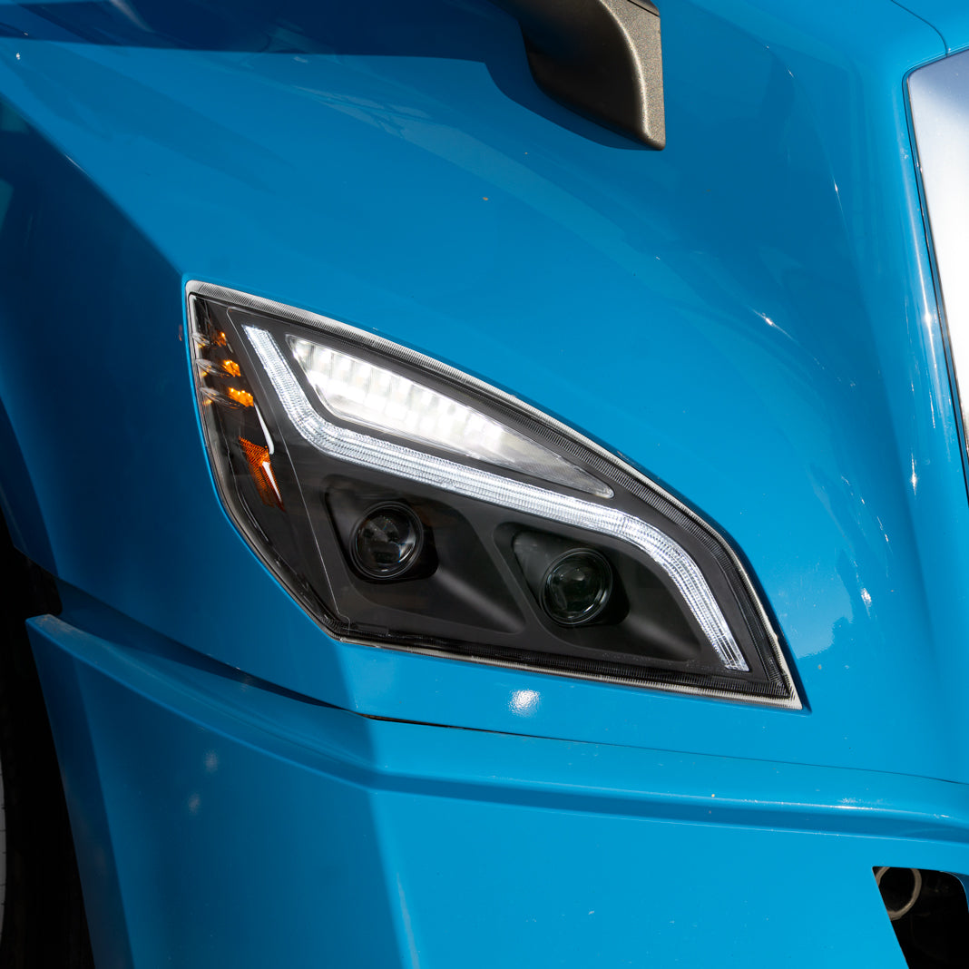 Freightliner Cascadia 2018-2024 LED Projection Headlight with LED Turn and LED Position Light