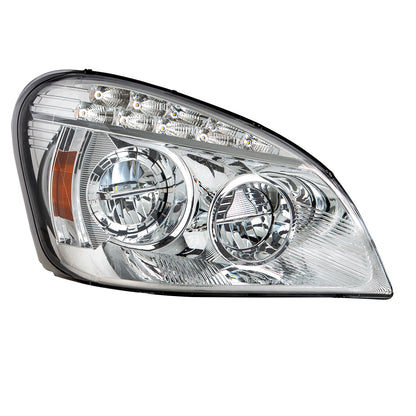 Freightliner Cascadia 2008-2017 LED Headlight with 9 LED Turn Signal