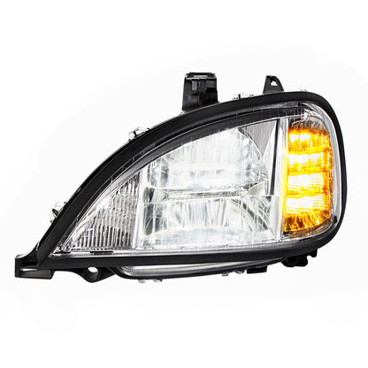 Freightliner Columbia 2001-2020 LED Projection Headlight with 12 LED Turn and 2 LED Parking Light