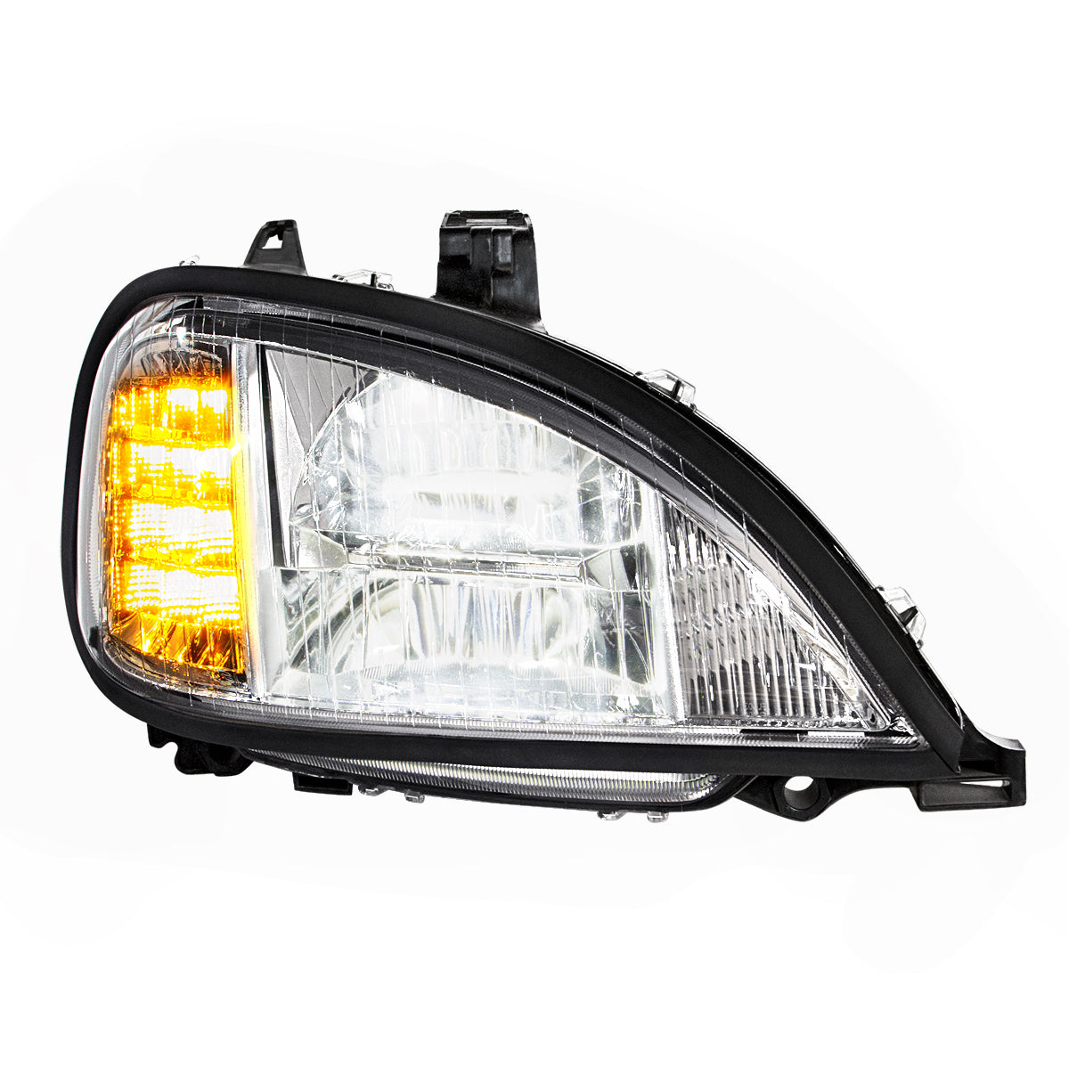 Freightliner Columbia 2001-2020 LED Projection Headlight with 12 LED Turn and 2 LED Parking Light