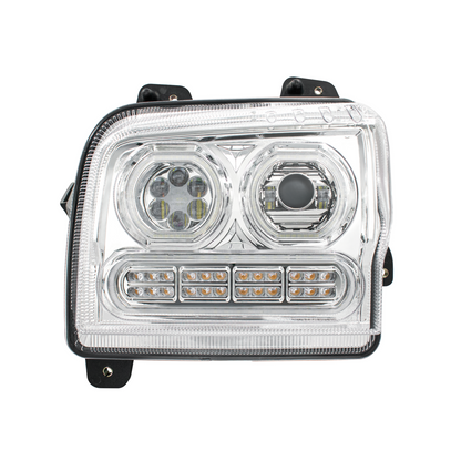 Kenworth W990 10 LED Headlight with 24 LED Turn and 100 LED Halo Daytime Running Light