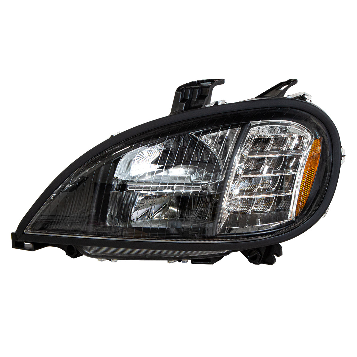 Freightliner Columbia 2001-2020 LED Projection Headlight with 12 LED Turn and 2 LED Parking Light