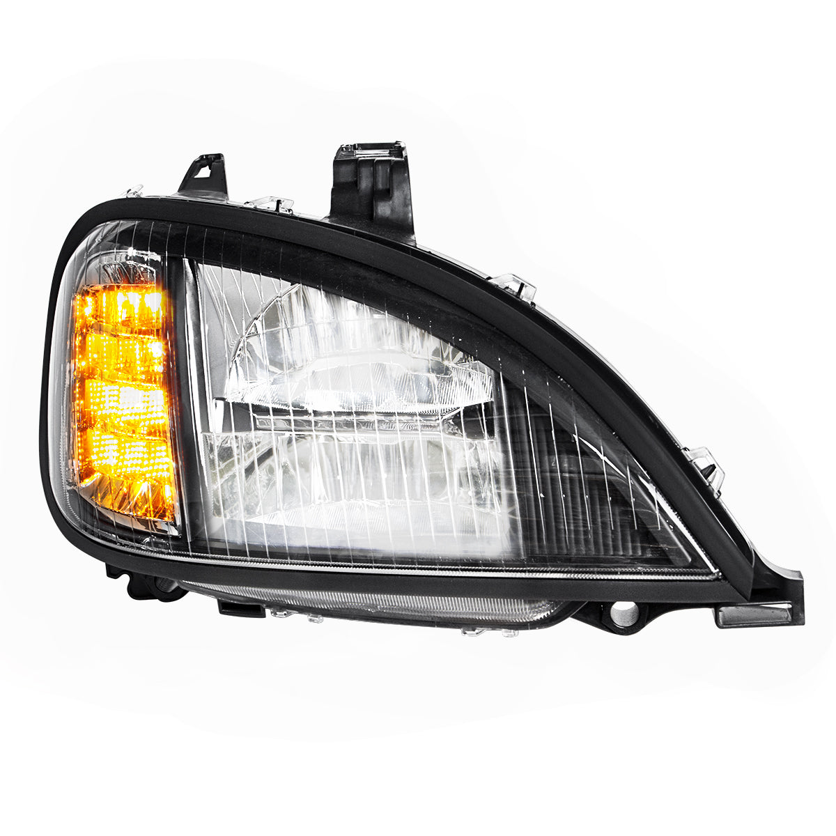 Freightliner Columbia 2001-2020 LED Projection Headlight with 12 LED Turn and 2 LED Parking Light