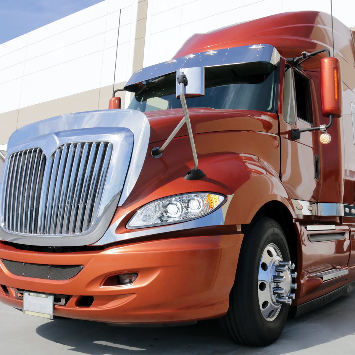 International Prostar LED Headlight with 6 LED Turn and 92 LED Daytime Running Light