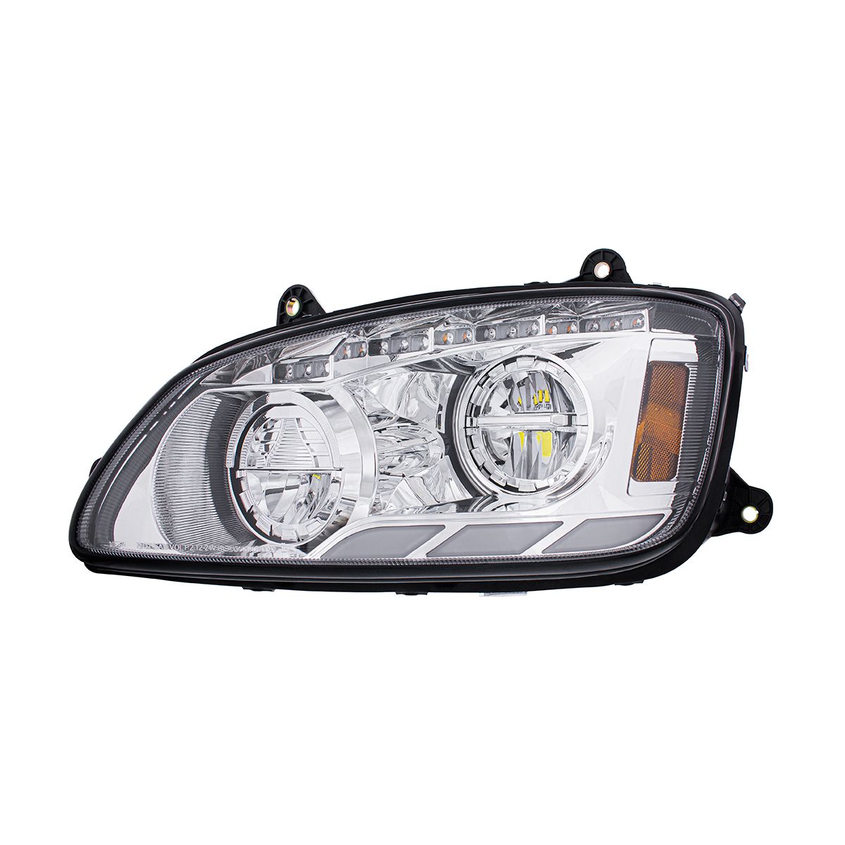 Kenworth T440, T470, T660 LED Headlight with 12 LED Sequential Turn and 81 LED Position Light