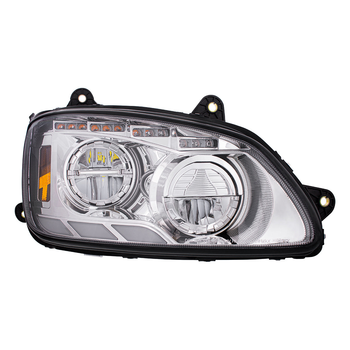 Kenworth T440, T470, T660 LED Headlight with 12 LED Sequential Turn and 81 LED Position Light