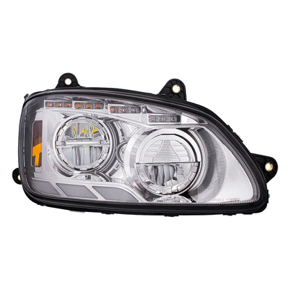 Kenworth T440, T470, T660 LED Headlight with 12 LED Sequential Turn and 81 LED Position Light