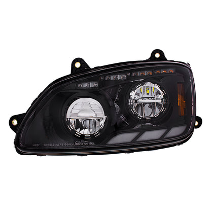 Kenworth T440, T470, T660 LED Headlight with 12 LED Sequential Turn and 81 LED Position Light