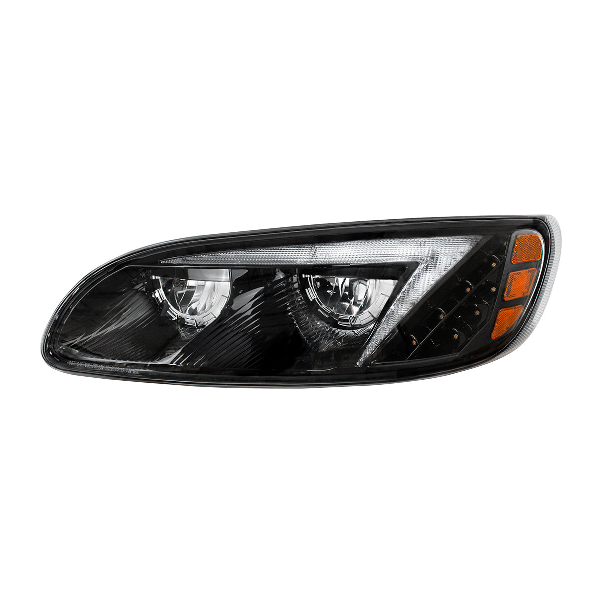 Peterbilt 330, 335, 337, 340, 348, 382, 384, 386, 387 LED Headlight with 8 LED Turn and 50 LED Position Light