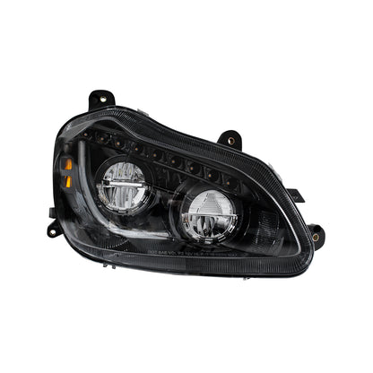 Kenworth T680 45 LED Headlight with 9 LED Sequential Turn and 24 Full LED Marker Light