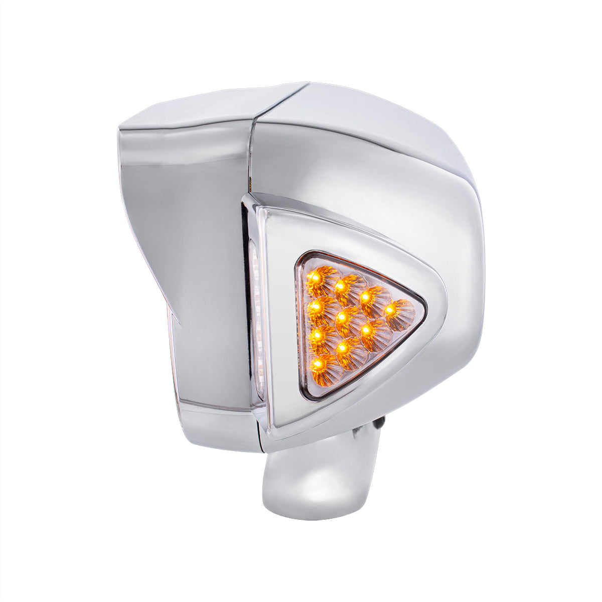 Peterbilt 10 LED Projection Headlight with 8 LED Turn, 100 LED Position Light Bar and 14 LED Side Marker Pod with Mounting Arm