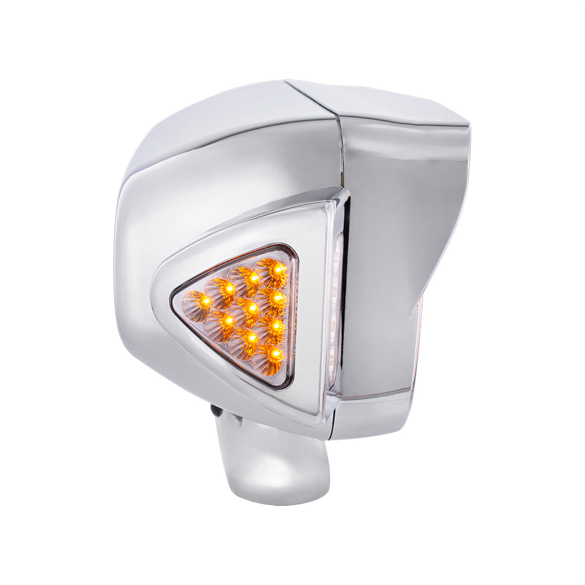 Peterbilt 10 LED Projection Headlight with 8 LED Turn, 100 LED Position Light Bar and 14 LED Side Marker Pod with Mounting Arm