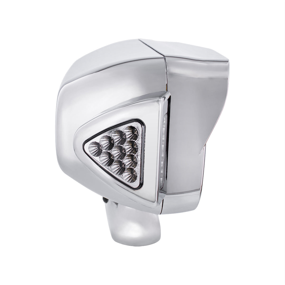 Peterbilt 10 LED Projection Headlight with 8 LED Turn, 100 LED Position Light Bar and 14 LED Side Marker Pod with Mounting Arm