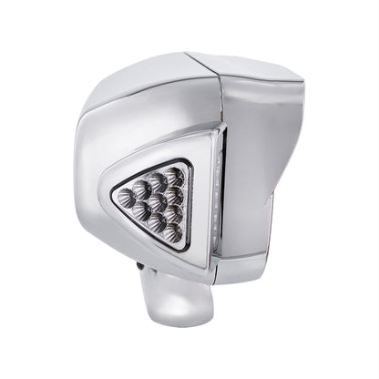 Peterbilt 10 LED Projection Headlight with 8 LED Turn, 100 LED Position Light Bar and 14 LED Side Marker Pod with Mounting Arm