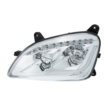Peterbilt 579 and 587 LED Headlight with 9 LED Sequential Turn Signal and 28 LED Light Bar