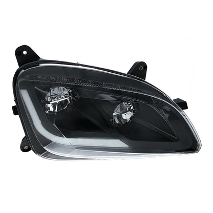 Peterbilt 579 and 587 LED Headlight with 9 LED Sequential Turn Signal and 28 LED Light Bar