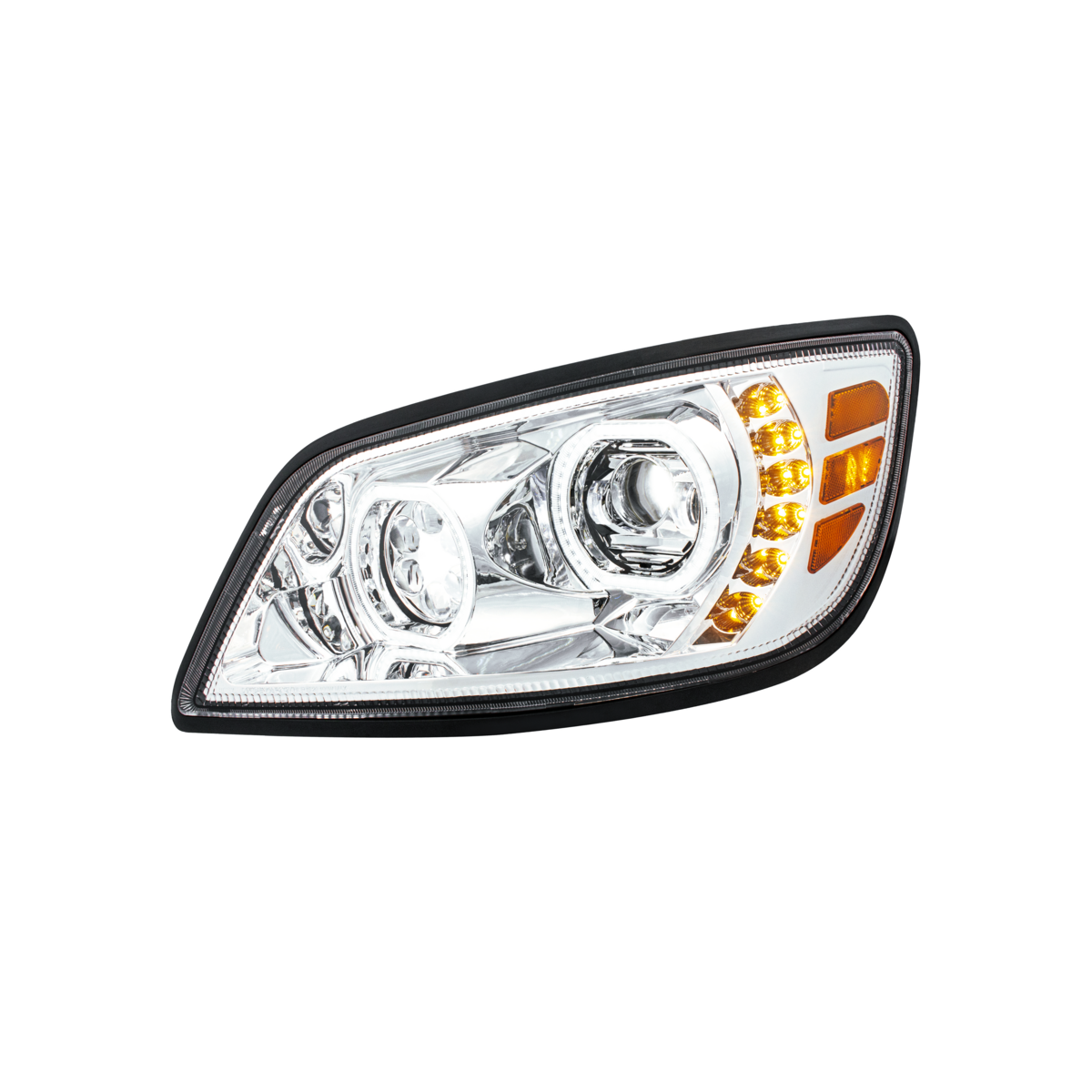 Hino 238, 258, 268, 338 2005-2021 10 LED Headlight with 6 LED Turn and 100 Halo Position Light