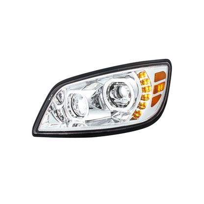 Hino 238, 258, 268, 338 2005-2021 10 LED Headlight with 6 LED Turn and 100 Halo Position Light