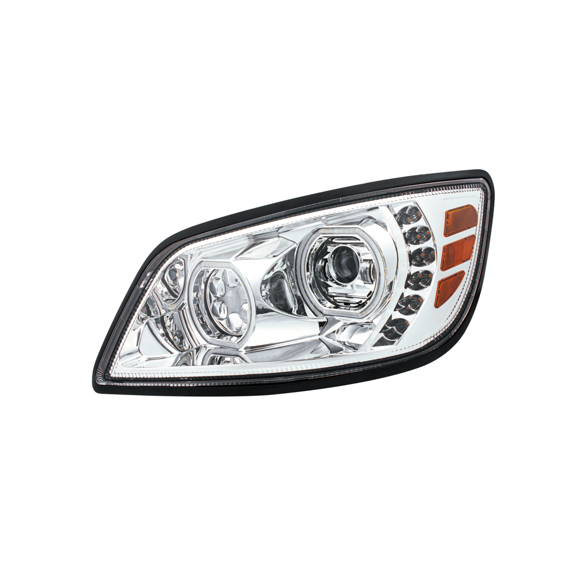 Hino 238, 258, 268, 338 2005-2021 10 LED Headlight with 6 LED Turn and 100 Halo Position Light