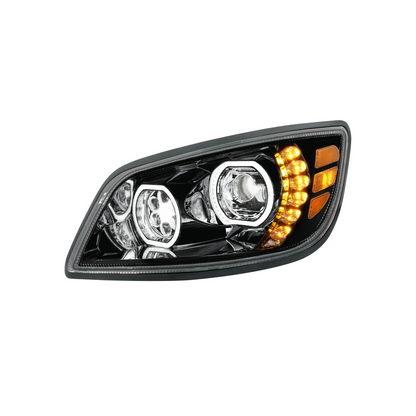 Hino 238, 258, 268, 338 2005-2021 10 LED Headlight with 6 LED Turn and 100 Halo Position Light