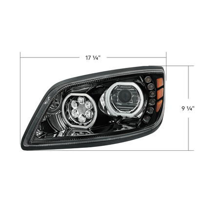 Hino 238, 258, 268, 338 2005-2021 10 LED Headlight with 6 LED Turn and 100 Halo Position Light