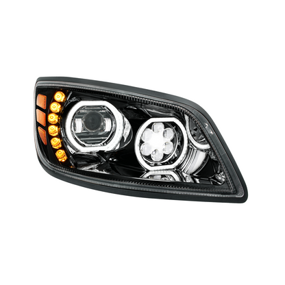 Hino 238, 258, 268, 338 2005-2021 10 LED Headlight with 6 LED Turn and 100 Halo Position Light