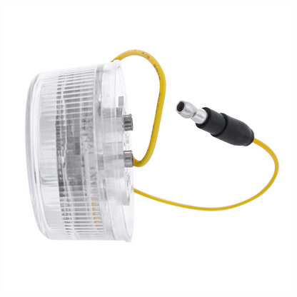 Double Fury Blue Auxiliary to Amber Function 7 LED 2" Light