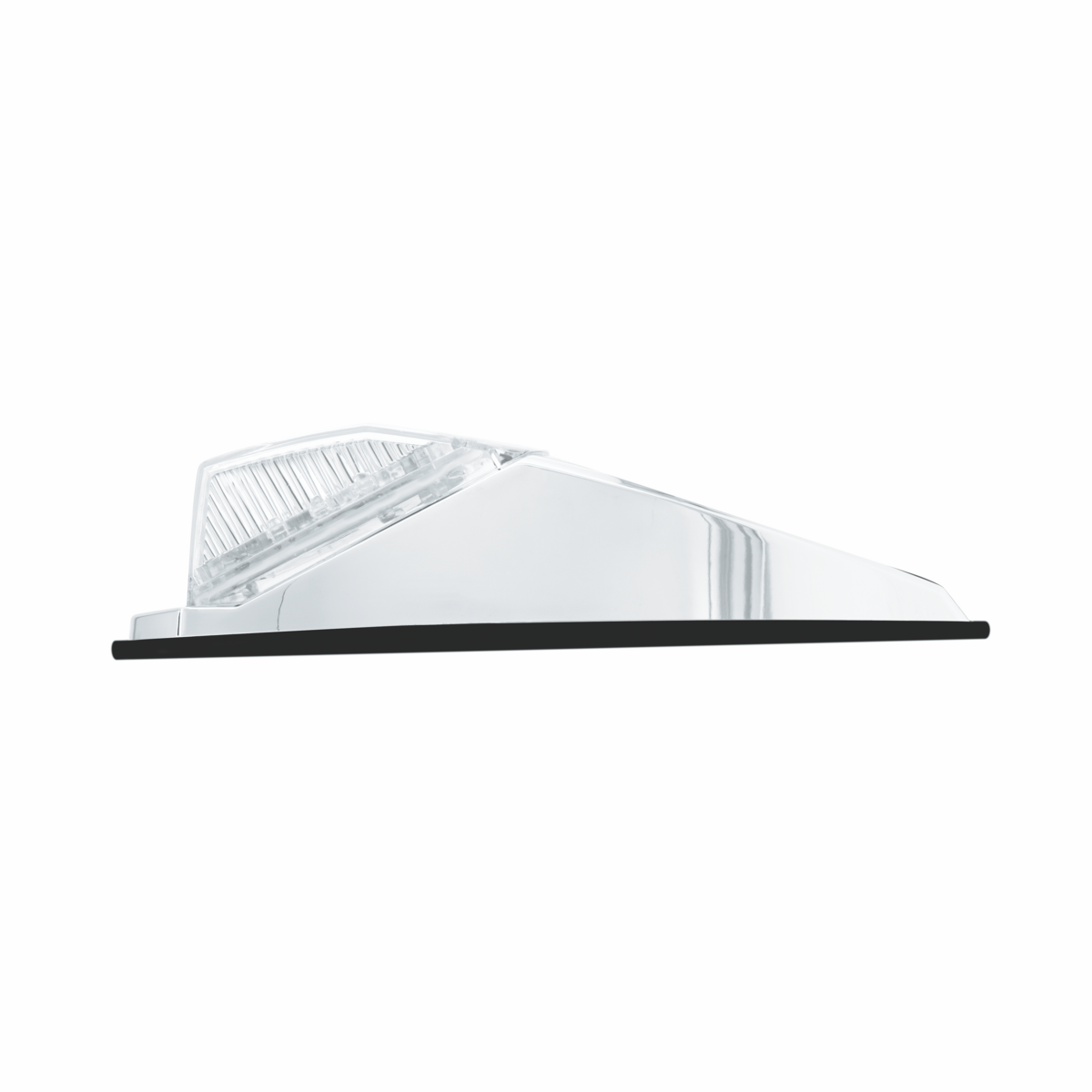 Chrome Plastic Grakon 5000 Style Cab Light with 17 LED Double Fury Green to Amber Square Cab Light