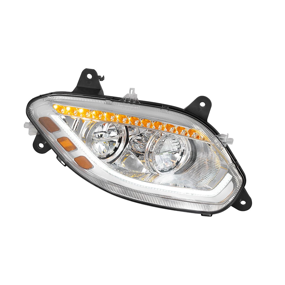 International LT LED Headlight with 12 LED Turn and 72 LED Daytime Running Light