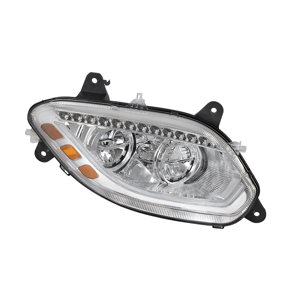 International LT LED Headlight with 12 LED Turn and 72 LED Daytime Running Light