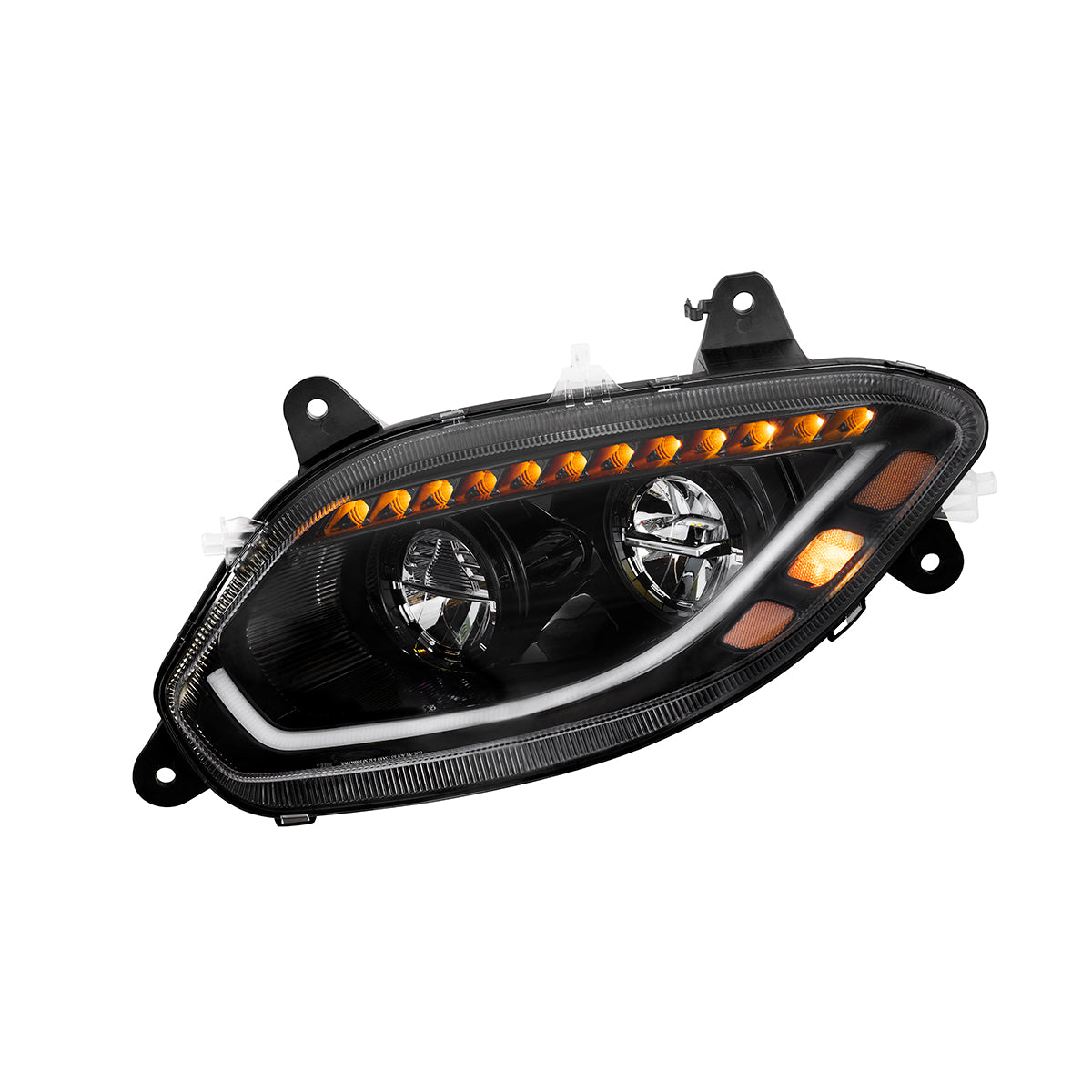 International LT LED Headlight with 12 LED Turn and 72 LED Daytime Running Light