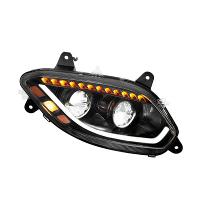 International LT LED Headlight with 12 LED Turn and 72 LED Daytime Running Light