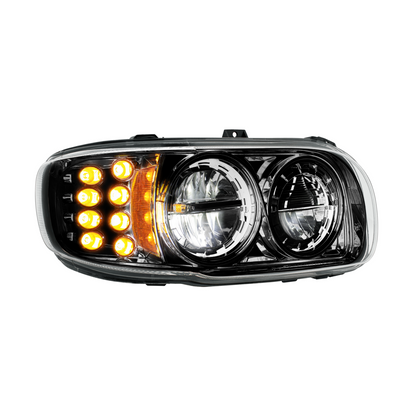 Peterbilt 388, 389, 567 LED Headlight with 8 LED Turn and 4 LED Position Light