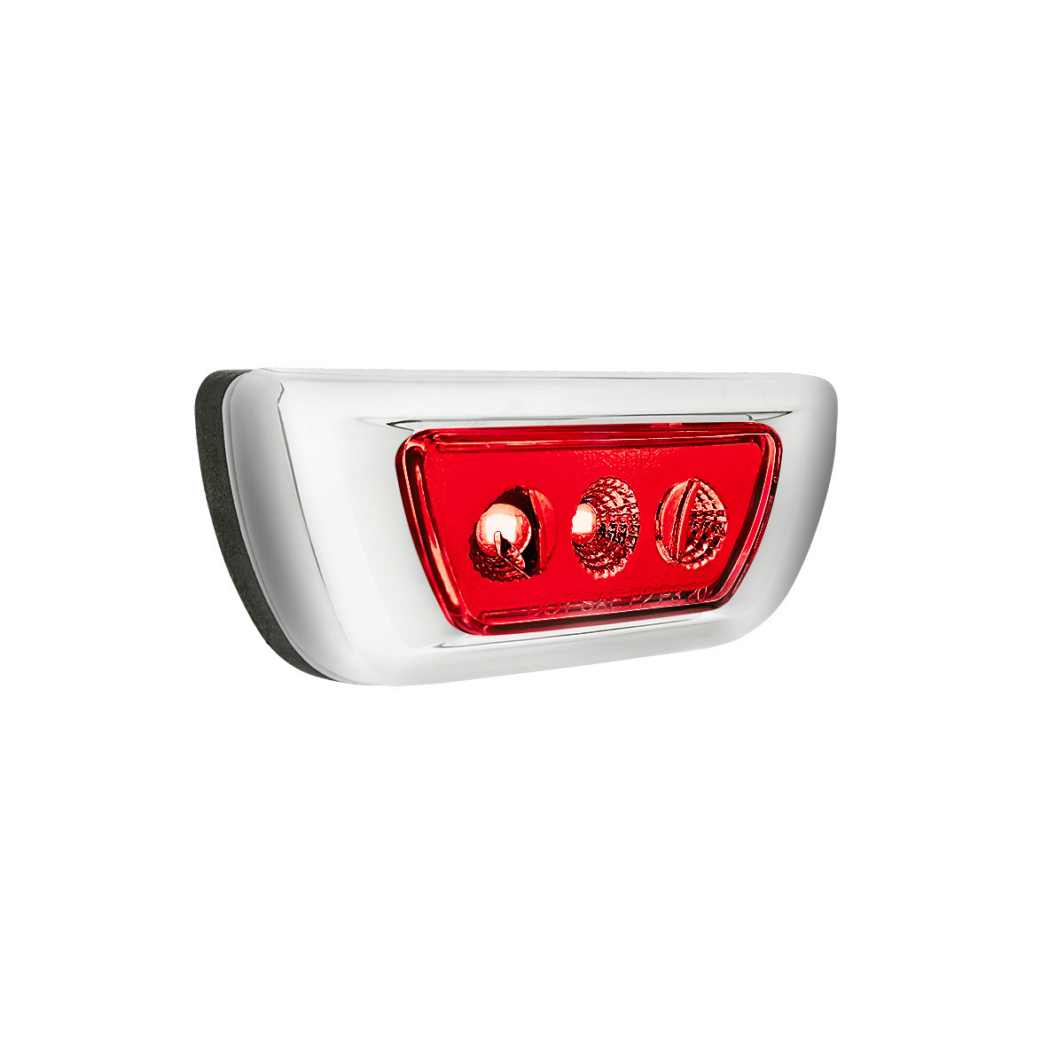 Kenworth T680 and Peterbilt 579 Double Fury Red Auxiliary to Amber Primary function 3 LED Cab Light