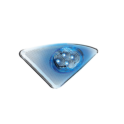 Kenworth T660 Double Fury Blue Auxiliary to Amber Dual Function 4 LED Fender Signal Light