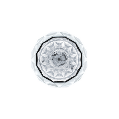 Double Fury White Auxiliary to Amber Clearance and Marker 4 LED 1 1/8" Crystal Watermelon Light