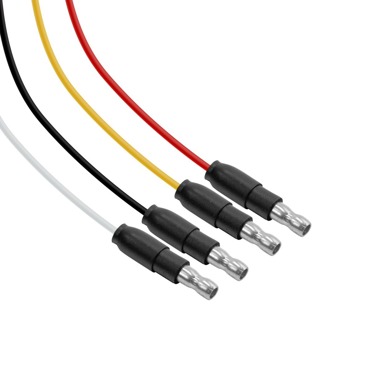 Double Fury White Auxiliary to Amber Clearance and Marker 4 LED 1 1/8" Crystal Watermelon Light