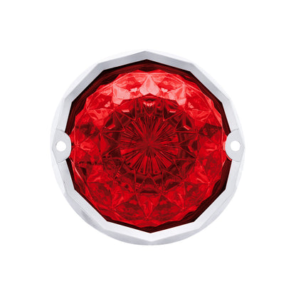 United Pacific Red Dual Function 19 LED Crystal Watermelon Light