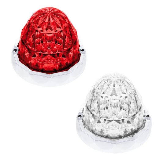 United Pacific Red Dual Function 19 LED Crystal Watermelon Light