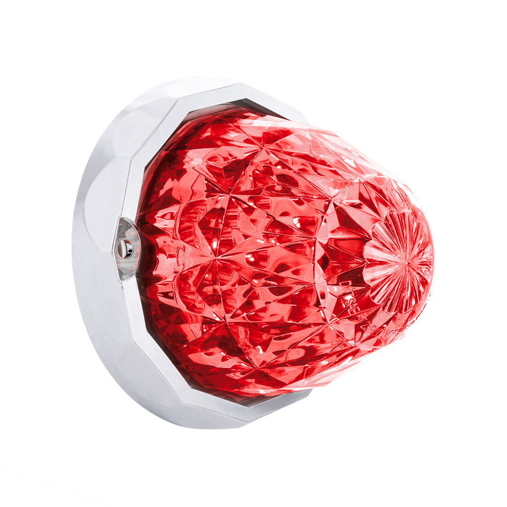 United Pacific Red Dual Function 19 LED Crystal Watermelon Light