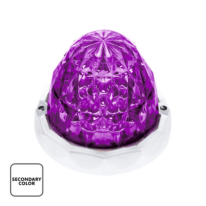 United Pacific Double Fury Purple Auxiliary to Red Primary Function 19 LED Crystal Watermelon Light