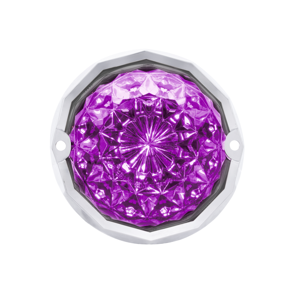 United Pacific Double Fury Purple Auxiliary to Red Primary Function 19 LED Crystal Watermelon Light