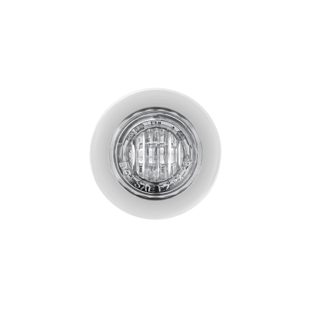 Double Fury Blue Auxiliary to Amber Dual Function 2 LED 3/4" Light