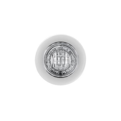 Double Fury Blue Auxiliary to Amber Dual Function 2 LED 3/4" Light