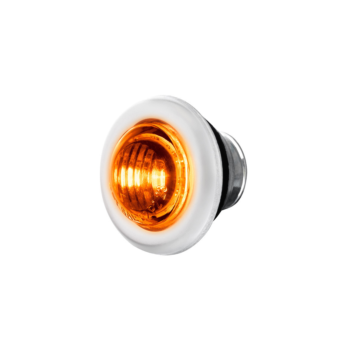 Double Fury Blue Auxiliary to Amber Dual Function 2 LED 3/4" Light