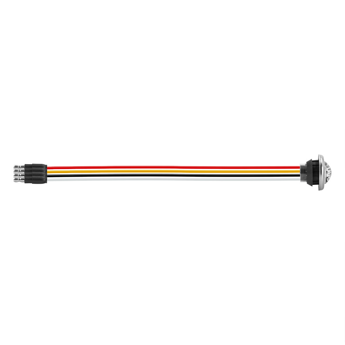 Double Fury Blue Auxiliary to Amber Dual Function 2 LED 3/4" Light